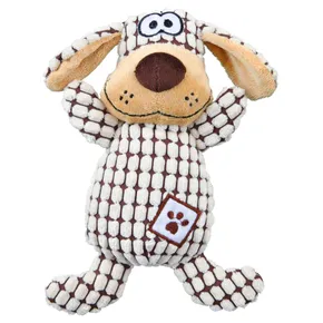 Plüschhund kariert 26 cm